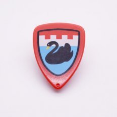 Playmobil p4689b Schild Zwarte Zwaan - Shield Black Swan