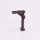 Playmobil 30206480 Steunpaal Hout - 75 - Support Post Wood ,  groot uit kunststof in de kleur bruin. Geschikt vanaf 3+.