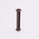 Playmobil 30222630 Pilaar Vierkant - 90 - Column Square ,  groot uit kunststof in de kleur bruin. Geschikt vanaf 3+.