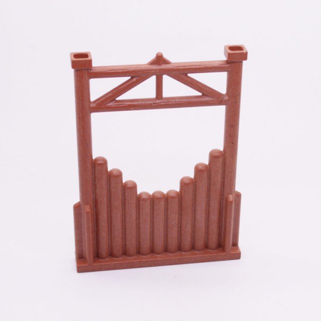 Playmobil 30224330 Palissade Muur - BR - Wall Logs ,  groot uit kunststof in de kleur bruin. Geschikt vanaf 3+.