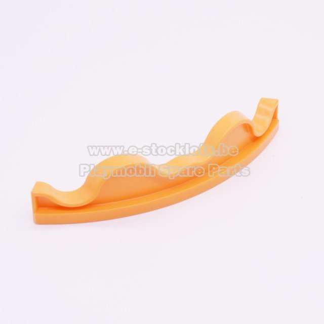 Playmobil 30226523 Scheidingswand Golvend - Edging Wall Wavy ,  groot uit kunststof in de kleur oranje. Geschikt vanaf 3+.