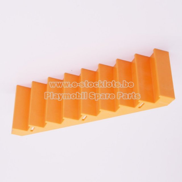 Playmobil 30226743 Trap Lang - staircase Long ,  groot uit kunststof in de kleur oranje. Geschikt vanaf 3+.