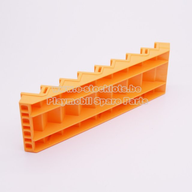 Playmobil 30226743 Trap Lang - staircase Long ,  groot uit kunststof in de kleur oranje. Geschikt vanaf 3+.