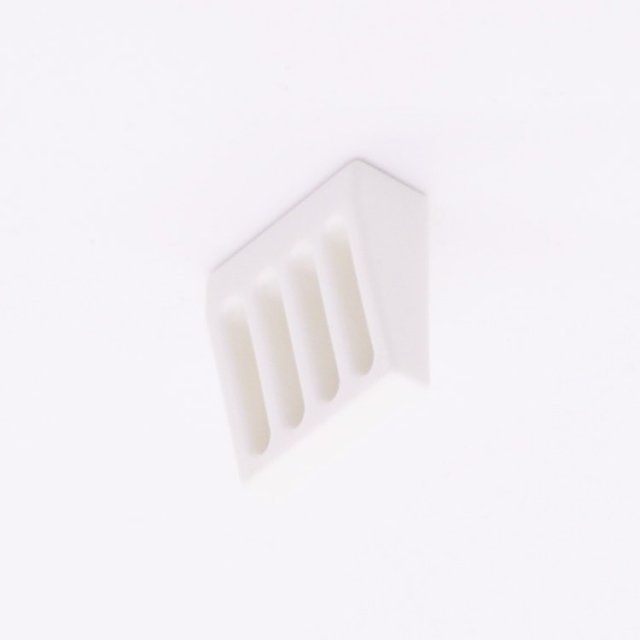 Playmobil 30233260 Blindstop System-X Gat - 15x15 - Clip Cover System-X Hole ,  groot uit kunststof in de kleur wit. Geschikt vanaf 3+.