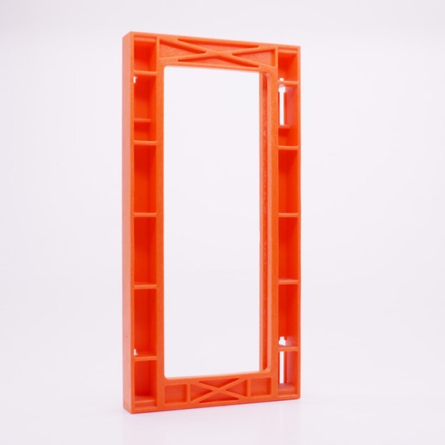 Playmobil 30239333 Geleiding Lift - 180 - Guide Rail Elevator ,  groot uit kunststof in de kleur oranje. Geschikt vanaf 3+.