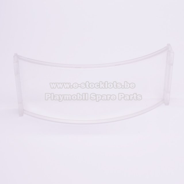 Playmobil 30239360 Glas Muur - Glass Wall ,  groot uit kunststof in de kleur transp.. Geschikt vanaf 3+.