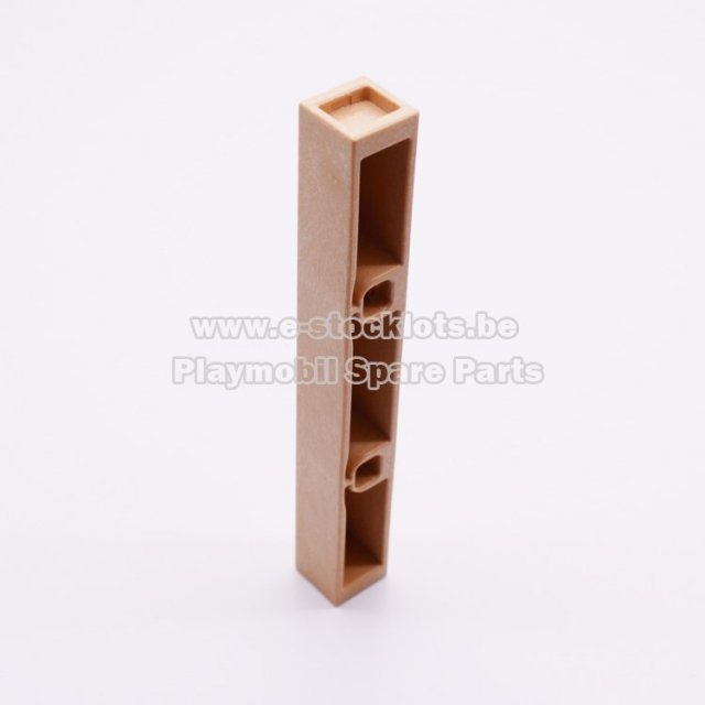 Playmobil 30241212 Pilaar 2 Connecties - Column 2 Sockets ,  groot uit kunststof in de kleur beige. Geschikt vanaf 3+.