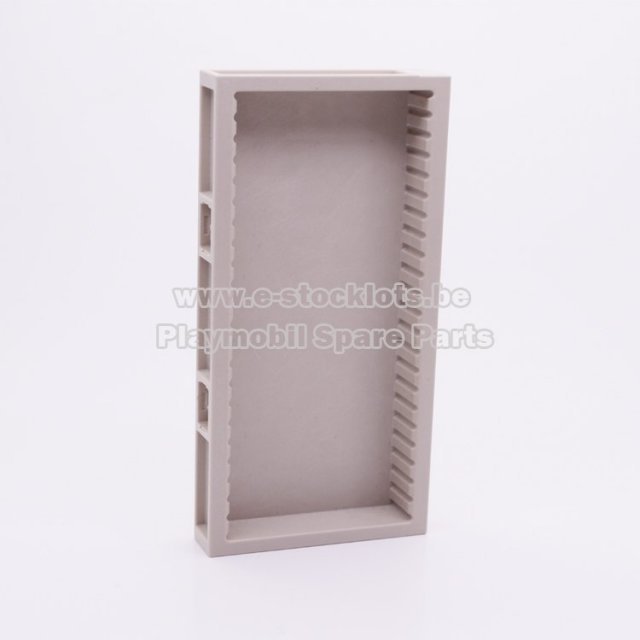 Playmobil 30241532 Muur Inbouwkast - Wall Stonework ,  groot uit kunststof in de kleur grijs. Geschikt vanaf 3+.