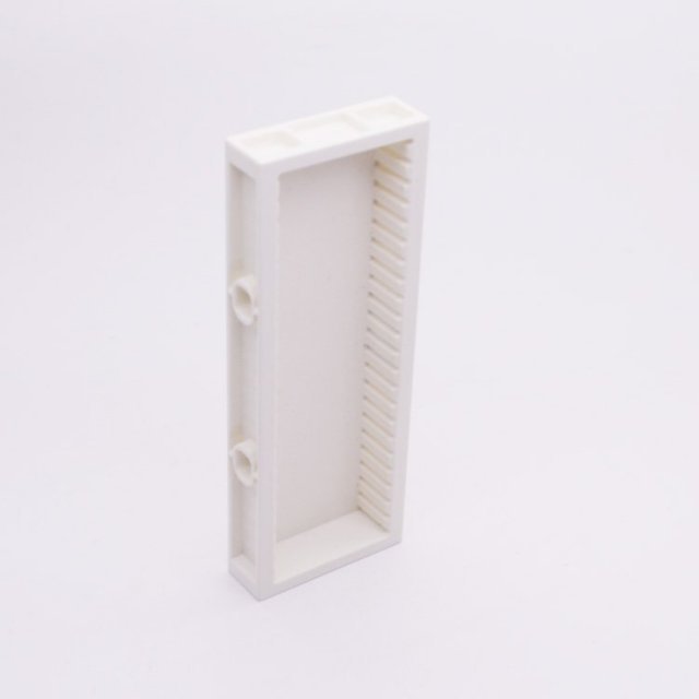 Playmobil 30251873 Muur Inbouwkast - 45x120 - Wall Cabinet ,  groot uit kunststof in de kleur wit. Geschikt vanaf 3+.
