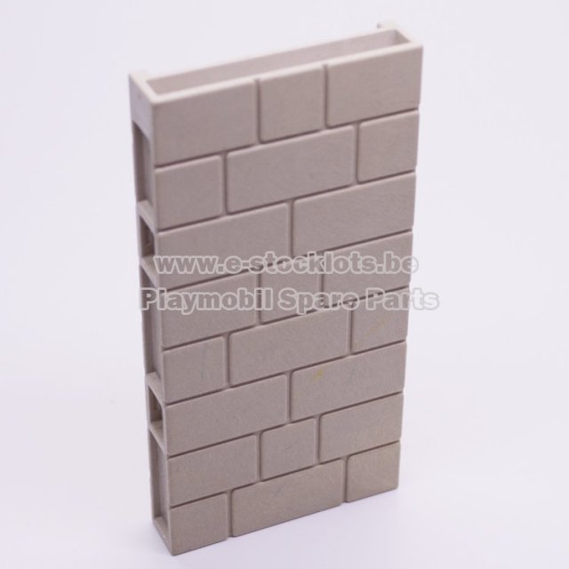 Playmobil 30285050 Kasteel Muur - Castle Wall ,  groot uit kunststof in de kleur transp.. Geschikt vanaf 3+.