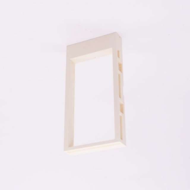 Playmobil 30296080 Muur Deuropening - 60/120 - Wall w Doorway ,  groot uit kunststof in de kleur creme. Geschikt vanaf 3+.