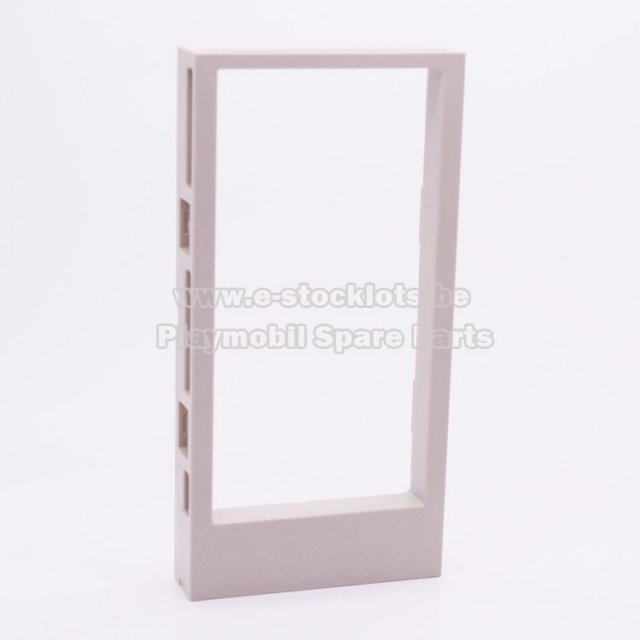 Playmobil 30667380 Muur Deuropening - Wall Hole Door ,  groot uit kunststof in de kleur grijs. Geschikt vanaf 3+.