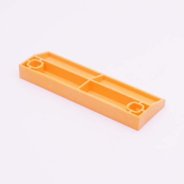 Playmobil 30239393 Dak Rand - 90x30 - Roof Edge ,  groot uit kunststof in de kleur oranje. Geschikt vanaf 3+.