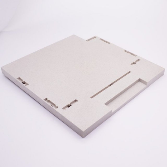Playmobil 30069323 Grondplaat Hotel - 230x230 - Base Plate Hotel ,  groot uit kunststof in de kleur grijs. Geschikt vanaf 3+.
