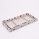 Playmobil 30223670 Grondplaat Grijs - 2x4 - Baseplate Grey ,  groot uit kunststof in de kleur grijs. Geschikt vanaf 3+.