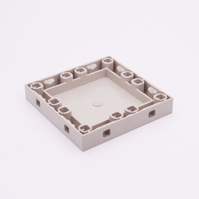 Playmobil 30232260 Grondplaat Grijs - 2x2 - Baseplate Grey ,  groot uit kunststof in de kleur grijs. Geschikt vanaf 3+.