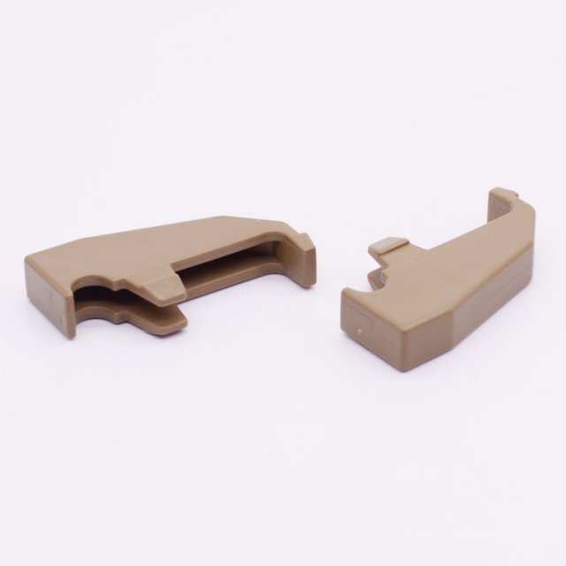 Playmobil 30076950 02 Scharnier Ophaalbrug Verkleurd - Hinge Drawbridge Discolored ,  groot uit kunststof in de kleur grijs. Geschikt vanaf 3+.