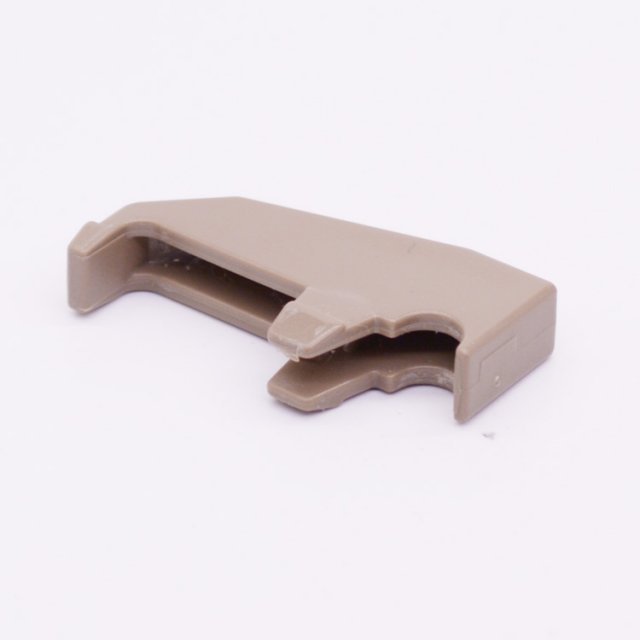 Playmobil 30076950 Scharnier Ophaalbrug Kasteel - Hinge Drawbridge Castle ,  groot uit kunststof in de kleur grijs. Geschikt vanaf 3+.