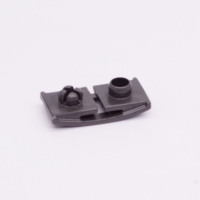 Playmobil 30204400 Verbindingsplaat Zwart - 30x15 System-X - Connecting Plate Black ,  groot uit kunststof in de kleur zwart. Geschikt vanaf 3+.