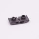 Playmobil 30204400 Verbindingsplaat Zwart - 30x15 System-X - Connecting Plate Black ,  groot uit kunststof in de kleur zwart. Geschikt vanaf 3+.