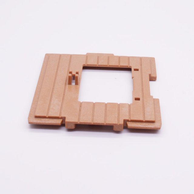 Playmobil 30217412 Vloer Kasteel Trapopening - Floor Castle Opening  Stair ,  groot uit kunststof in de kleur l.bruin. Geschikt vanaf 3+.