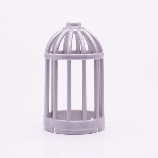 Playmobil 30227523 Kooi Vogelkooi Frame - Cage Bird Housing ,  groot uit kunststof in de kleur grijs. Geschikt vanaf 3+.