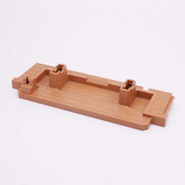 Playmobil 30227573 Vloer Platform Ophaalbrug - Floor Platform Drawbridge ,  groot uit kunststof in de kleur l.bruin. Geschikt vanaf 3+.
