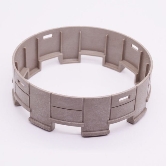 Playmobil 30227643 Kasteelmuur Kantelen Rond - D120 - Castle Wall Crenellations Round ,  groot uit kunststof in de kleur grijs. Geschikt vanaf 3+.