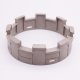Playmobil 30227643 Kasteelmuur Kantelen Rond - D120 - Castle Wall Crenellations Round ,  groot uit kunststof in de kleur grijs. Geschikt vanaf 3+.