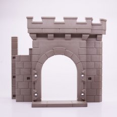 Playmobil 30227653 Kasteelmuur m Ingang - Castle Wall w Entrance