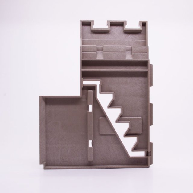Playmobil 30227703 Kasteelmuur Geheime Trap - Castle Wall Secret Stairs ,  groot uit kunststof in de kleur grijs. Geschikt vanaf 3+.