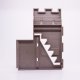 Playmobil 30227703 Kasteelmuur Geheime Trap - Castle Wall Secret Stairs ,  groot uit kunststof in de kleur grijs. Geschikt vanaf 3+.