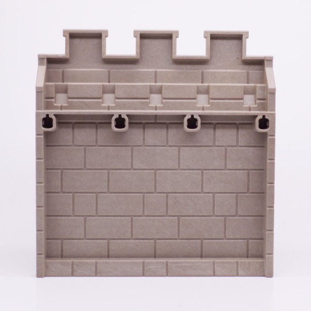 Playmobil 30247790 Kasteelmuur - 150/157 II - Castle Wall ,  groot uit kunststof in de kleur grijs. Geschikt vanaf 3+.