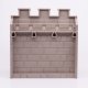 Playmobil 30247790 Kasteelmuur - 150/157 II - Castle Wall ,  groot uit kunststof in de kleur grijs. Geschikt vanaf 3+.