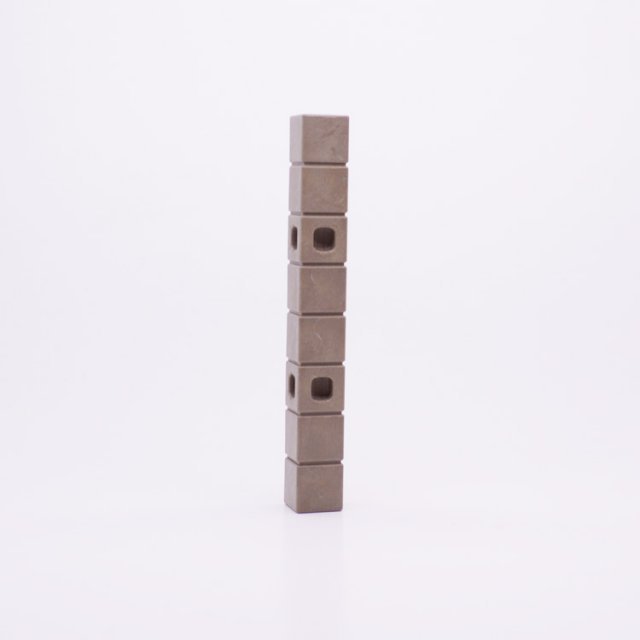 Playmobil 30247830 Kasteelmuur Verbinding - 15/120 II - Castle Wall Connector ,  groot uit kunststof in de kleur grijs. Geschikt vanaf 3+.