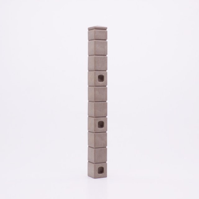 Playmobil 30247850 Kasteelmuur Verbinding - 15/150 - Castle Wall Connector ,  groot uit kunststof in de kleur grijs. Geschikt vanaf 3+.