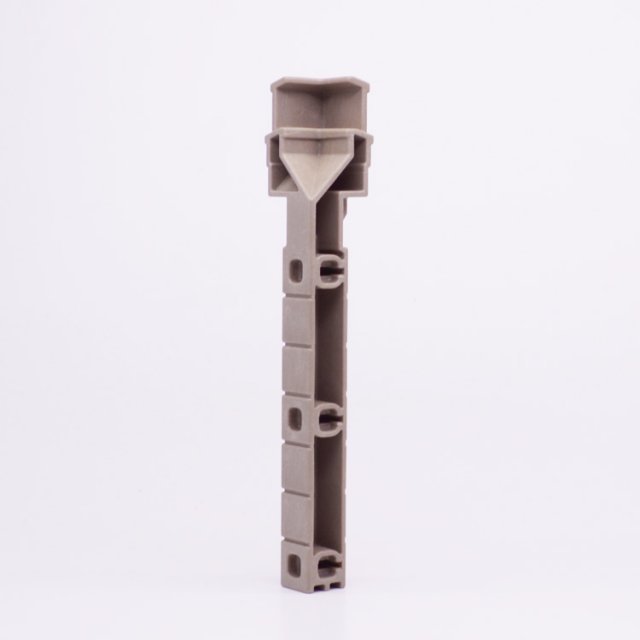 Playmobil 30247950 Kasteelmuur Hoekverbinding - Castle Wall Corner Connector ,  groot uit kunststof in de kleur grijs. Geschikt vanaf 3+.