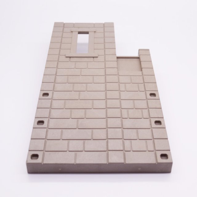 Playmobil 30248040 Kasteelmuur Smal Hoog - 135/270 - Castle Wall Narrow High ,  groot uit kunststof in de kleur grijs. Geschikt vanaf 3+.