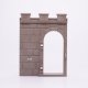 Playmobil 30248050 Kasteelmuur Doorgang - Castle Wall Doorway ,  groot uit kunststof in de kleur grijs. Geschikt vanaf 3+.
