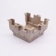 Playmobil 30248090 Kasteeltoren Bovenstuk Kantelen - 90/90 II - Castle Tower Top Piece ,  groot uit kunststof in de kleur grijs. Geschikt vanaf 3+.