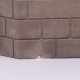Playmobil 30248120 01 Kasteelmuur Uitsprong Gat - 240/175 - Castle Wall Oriel Hole ,  groot uit kunststof in de kleur grijs. Geschikt vanaf 3+.
