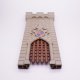 Playmobil 30513942 30635954 Torenmuur Doorgang Hek - Tower Wall Opening Gate ,  groot uit kunststof in de kleur grijs. Geschikt vanaf 3+.