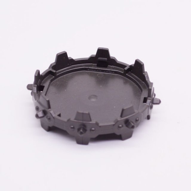 Playmobil 30604112 01 Vloer Kooi Rond - D GR - Floor Cage Round ,  groot uit kunststof in de kleur d.grijs. Geschikt vanaf 3+.