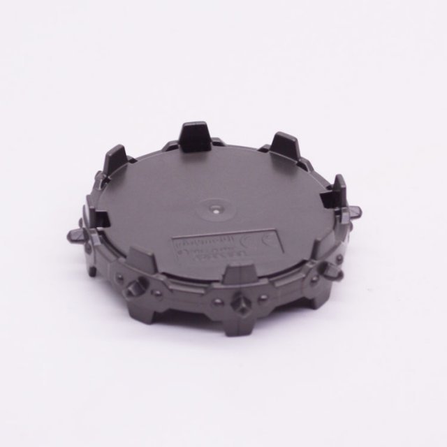 Playmobil 30604112 01 Vloer Kooi Rond - D GR - Floor Cage Round ,  groot uit kunststof in de kleur d.grijs. Geschikt vanaf 3+.