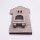 Playmobil 30604222 01 Kasteelmuur Raamerker - Castle Wall Windows ,  groot uit kunststof in de kleur grijs. Geschikt vanaf 3+.