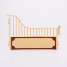 Playmobil 30625613 Stal Zijmuur Tralies Oplopend - Stable Side Wall Rails Curved