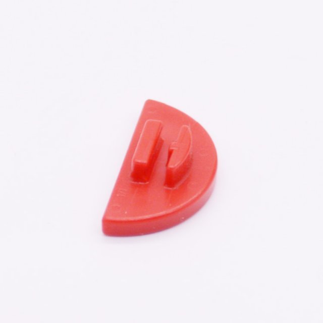 Playmobil 30205440 Deurgreep Halfrond - Door Handle ,  groot uit kunststof in de kleur rood. Geschikt vanaf 3+.
