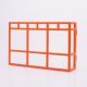 Playmobil 30239493 Raamkader m Hoek - 140x90 - Window Frame w Corner ,  groot uit kunststof in de kleur oranje. Geschikt vanaf 3+.