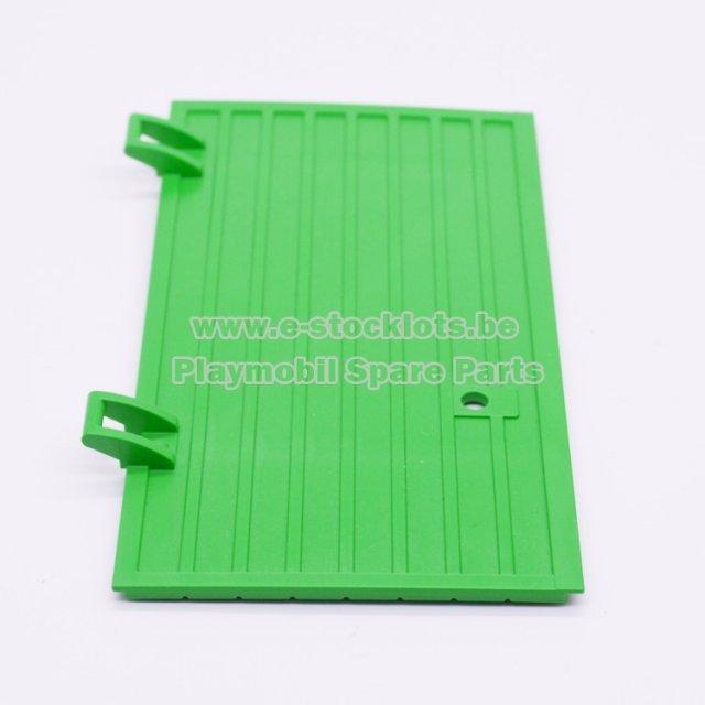 Playmobil 30518740 01 Poortdeur Stal Links - Gate Door Left Barn ,  groot uit kunststof in de kleur groen. Geschikt vanaf 3+.