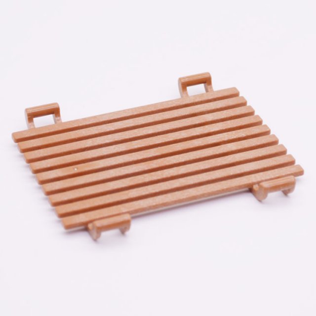 Playmobil 30031740 Laadplatform m Haken - Loading Platform w Hooks ,  groot uit kunststof in de kleur bruin. Geschikt vanaf 3+.